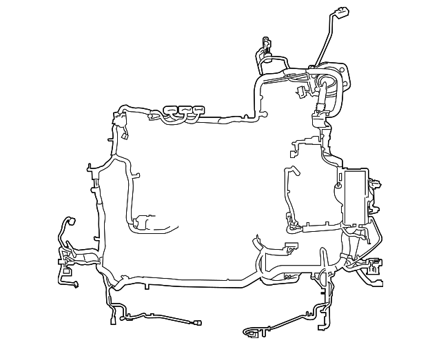 CA5Z-14290-AA Деталь WIRE HARNESS