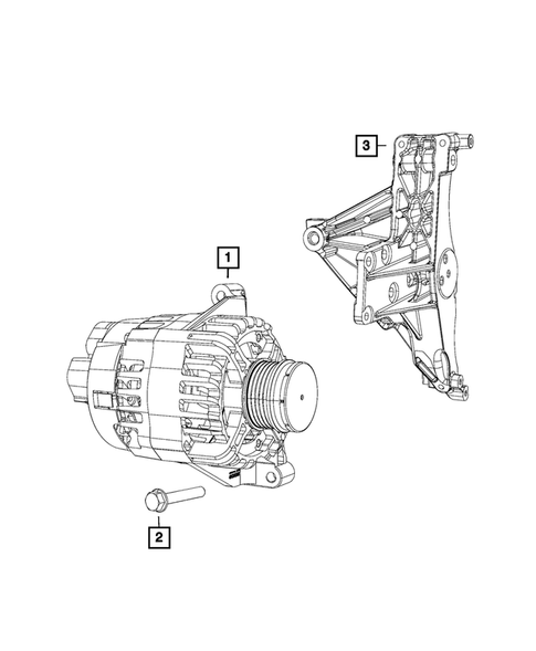 Generators / Alternators for 2015 Jeep Renegade #1