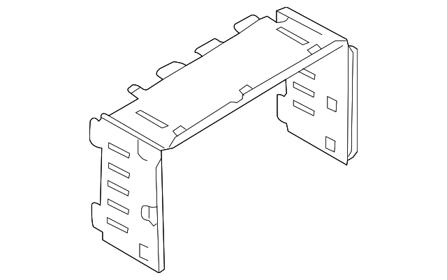 13111874 Деталь RADIO MOUNT BRACKET