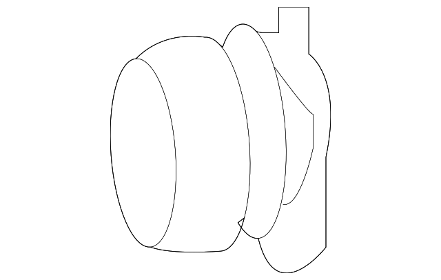 13114124 Деталь COOLING DUCT CAP
