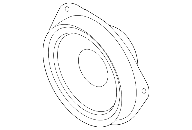 90543455 Деталь REAR DR SPEAKER, RIGHT