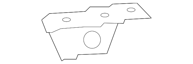 C2C7595 GUTTER PLATE, RIGHT
