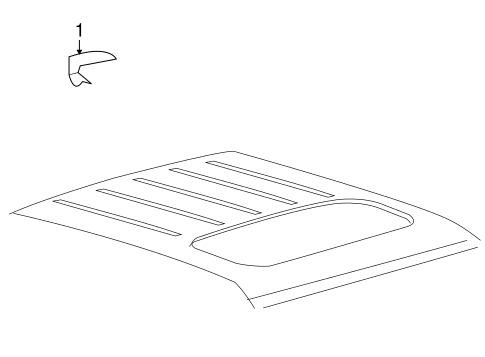 Mark LT EXTERIOR TRIM - CAB