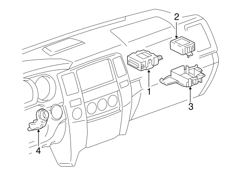 ELECTRICAL/ALARM SYSTEM for 2007 Toyota 4Runner #1