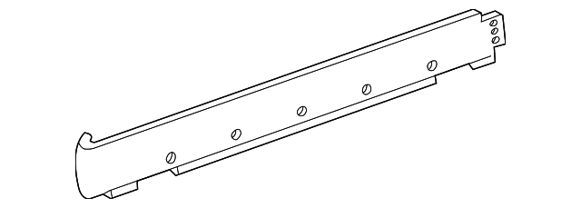 2M5Z6110176BA Деталь ROCKER MOLDING, RIGHT