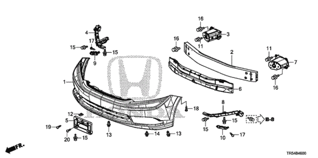 Front Bumper ('12) for 2012 Honda Civic #0