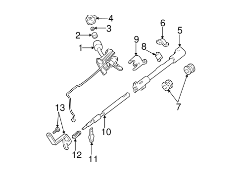 Steering/Housing & Components for 2003 Ford F-150 #3