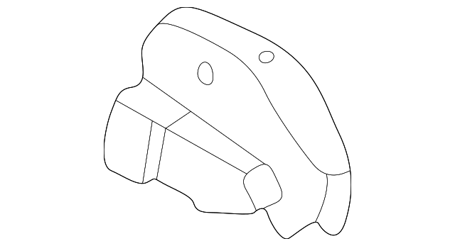 10420427 Деталь WEDGE, RIGHT