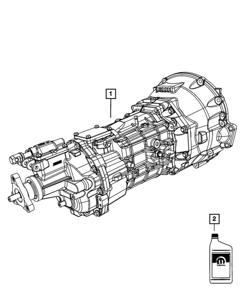 Manual Transmission / Transaxle for 2011 Dodge Challenger #1