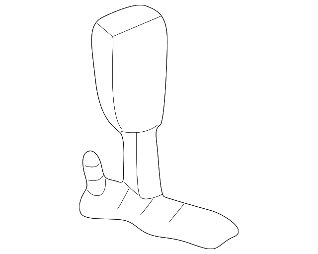 9475302 Деталь BUCKLE, LEFT