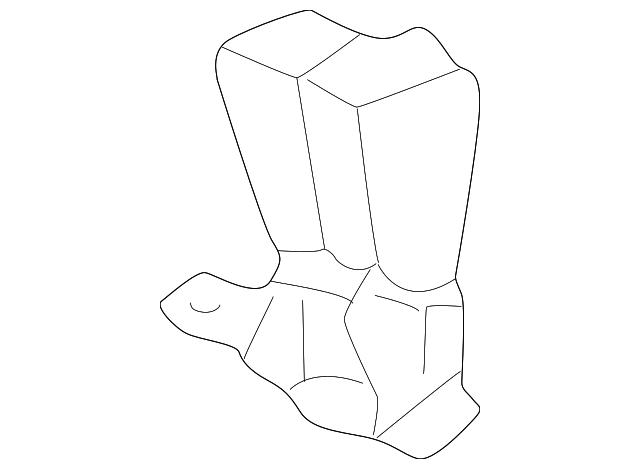 9475303 Деталь BUCKLE, RIGHT
