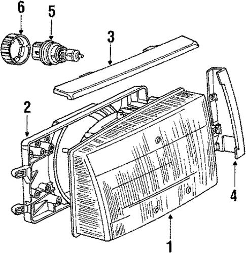 244 BULBS - CHASSIS