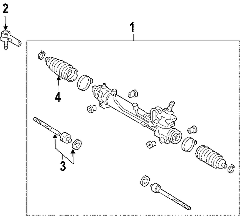 STEERING/P/S PUMP & HOSES for 2007 Toyota Sienna #1