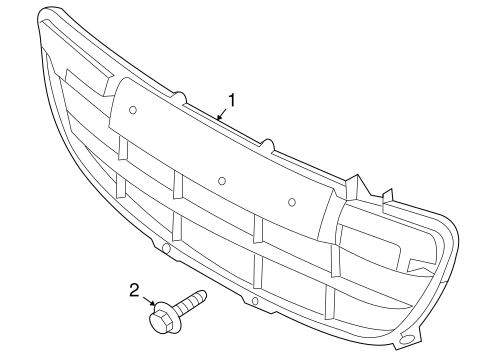 Grille & Components for 2012 Mazda MX-5 Miata #0