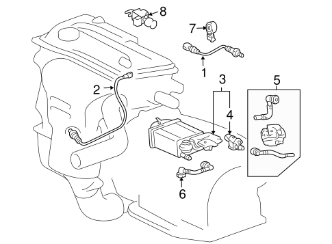 ELECTRICAL/POWERTRAIN CONTROL for 2004 Toyota Camry #1