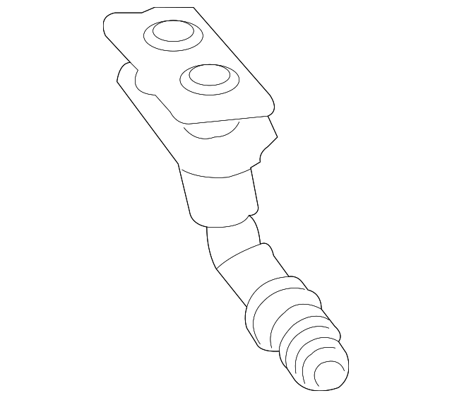 DNJ500160 Деталь WASHER NOZZLE, RIGHT