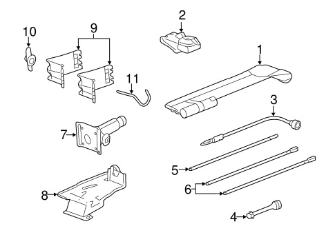 Silverado 2500 HD JACK & COMPONENTS 2