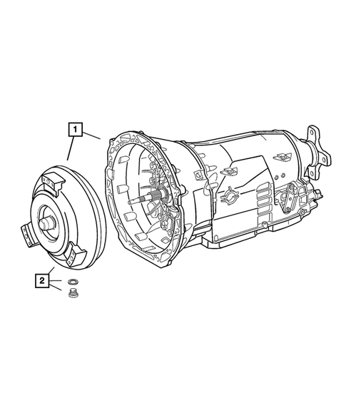 Transmission Assembly for 2006 Dodge Charger #0