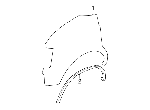 Safari FENDER & COMPONENTS