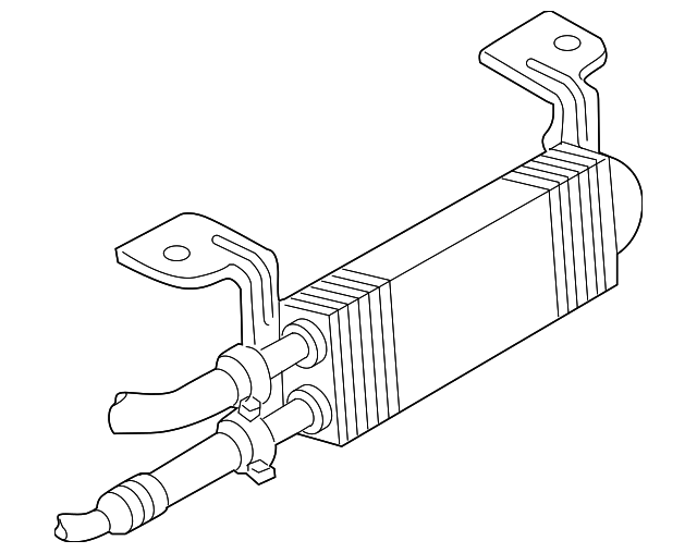 6L5Z-3D746-H Деталь POWER STEERING COOLER