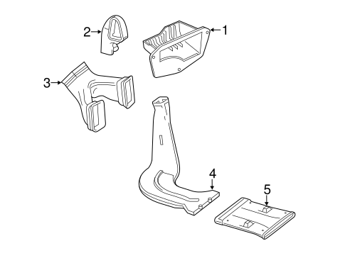 Ducts for 2014 Mercedes-Benz CLA 45 AMG® #0