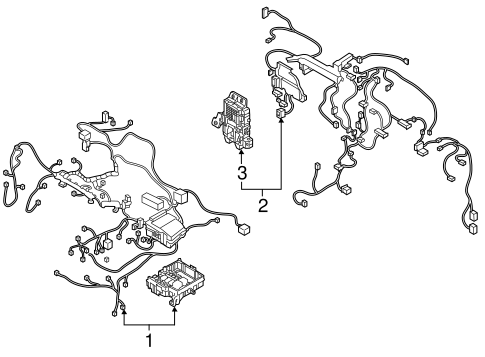Wiring Harness for 2015 Kia Soul EV #0