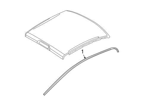 1500 EXTERIOR TRIM - CAB