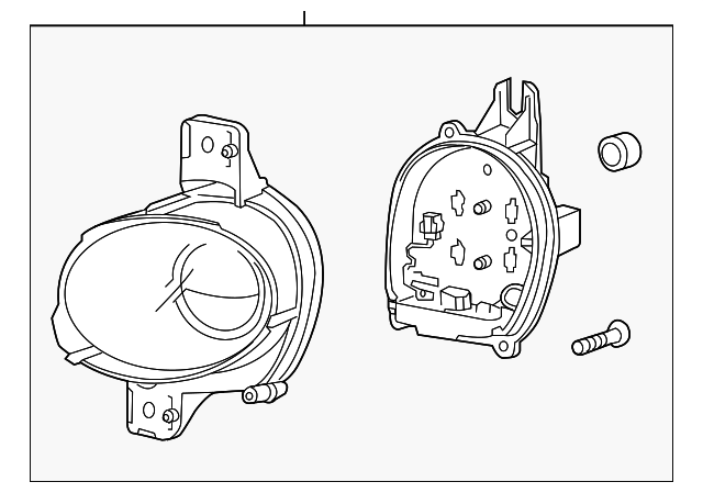 997-631-078-03 Деталь FOG LAMP ASSY, RIGHT