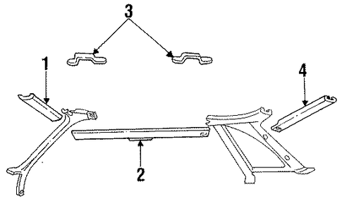 Topaz INTERIOR TRIM - ROOF 2