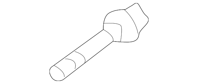 88971300 Деталь LOWER CNTRL ARM BOLT, LEFT