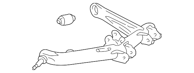 88971294 Деталь LOWER CNTRL ARM, RIGHT