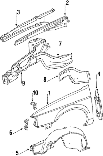 Taurus FENDER & COMPONENTS