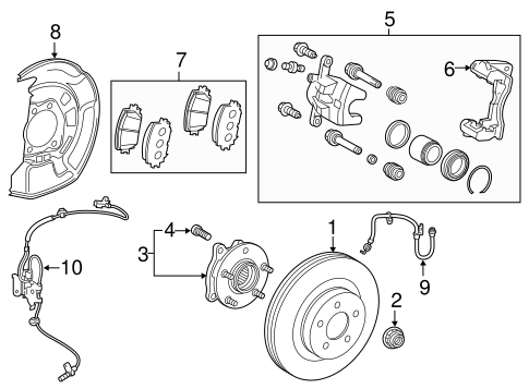 BRAKES/BRAKE COMPONENTS for 2016 Scion iM #1