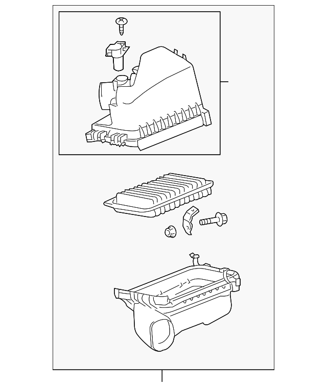 19204724 Деталь AIR CLEANER ASSY