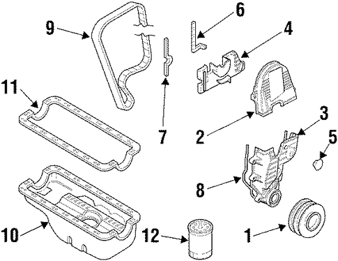 Gasket, Oil Pan (Otsuka) Gasket, Oil Pan (Otsuka)