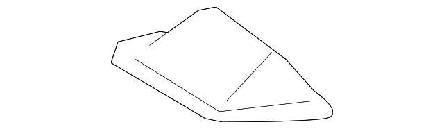 19184736 Деталь CENTER FLOOR PAN HOLE COVER, RIGHT