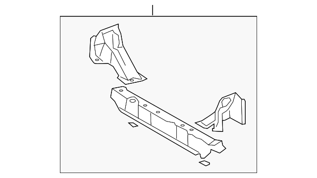 88970854 Деталь CROSSMEMBER ASSY