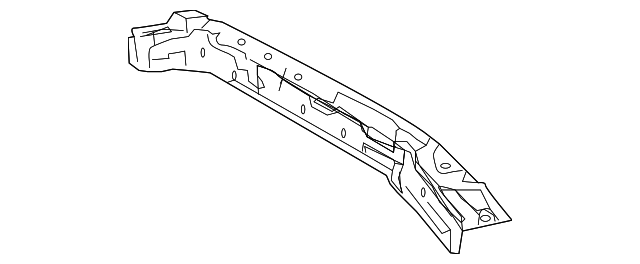 19184090 Деталь REAR CROSSMEMBER