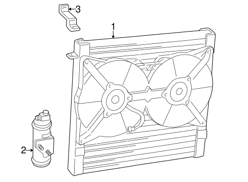 Range Rover CONDENSER, COMPRESSOR & LINES 2