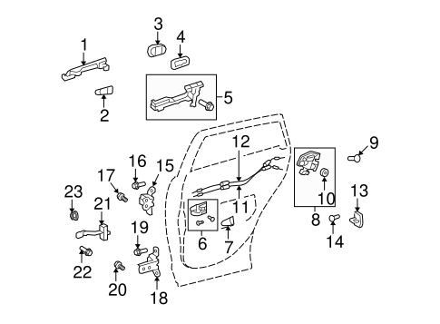 ELECTRICAL/REAR DOOR for 2015 Toyota Venza #1