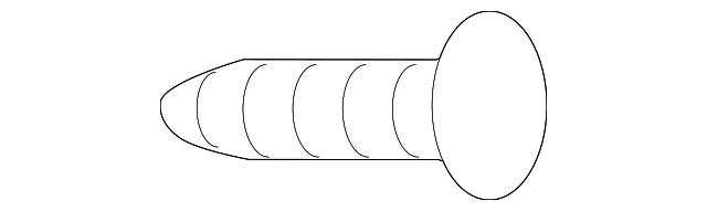 999-073-376-01 Деталь CONTROL MODULE SCREW, RIGHT