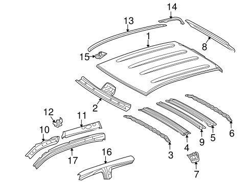 BODY/ROOF & COMPONENTS for 2011 Toyota Tundra #3