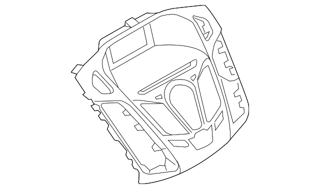 CV6Z-18842-JA Деталь CENTER BEZEL