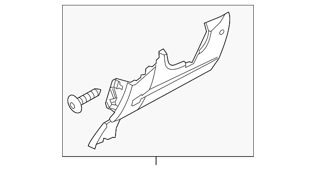 DV6Z-58043A88-AA Деталь LOWER INSULATOR