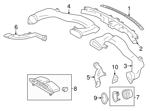BODY/DUCTS for 2014 Scion FR-S #1