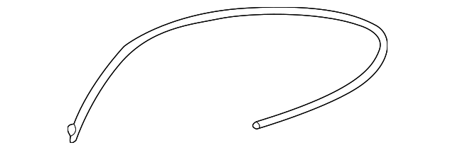 997-537-481-00 Деталь WEATHERSTRIP, LEFT