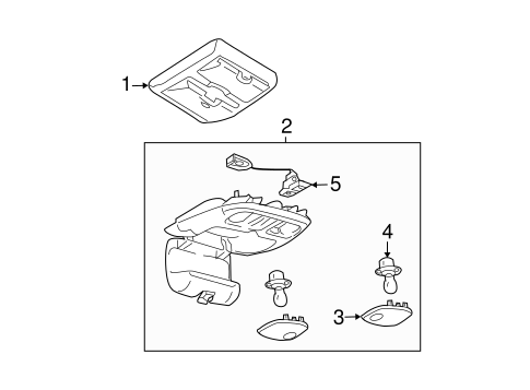 Electrical/Sunroof for 2008 Ford Escape #1