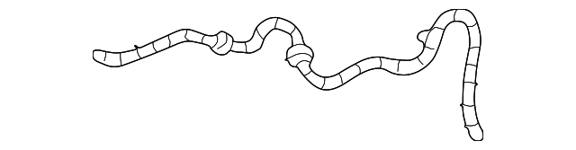 2C5Z17A605AA WASHER HOSE