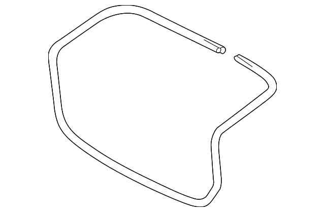 1S4Z-5443720-BA Деталь WEATHERSTRIP