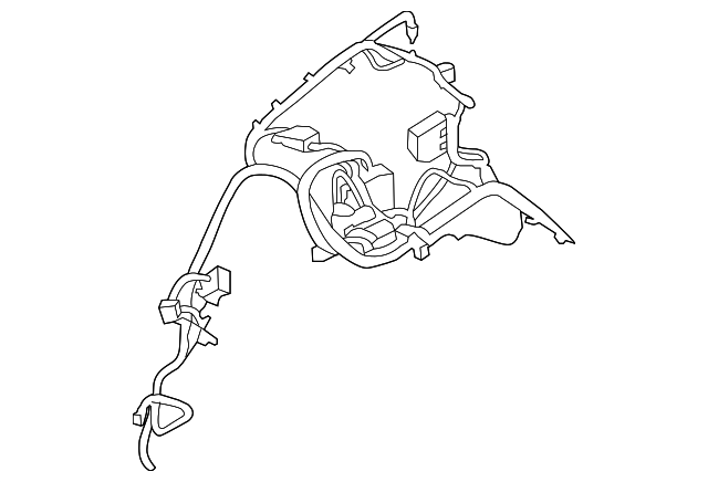 FG9Z-12A581-F Деталь ENGINE HARNESS